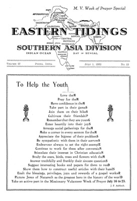 Eastern Tidings | July 1, 1932