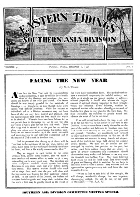 Eastern Tidings | January 1, 1936
