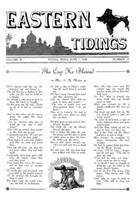 Eastern Tidings | June 1, 1949