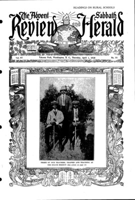 Advent Review and Sabbath Herald | April 1, 1920