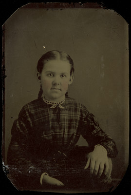 Mary Andrews as a young girl