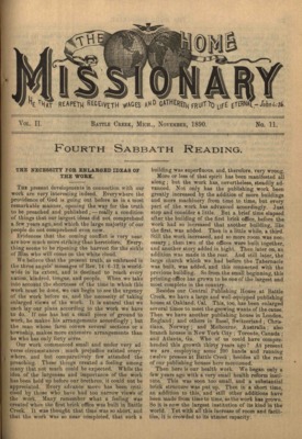The Home Missionary | November 1, 1890