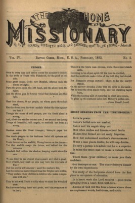 The Home Missionary | February 1, 1892