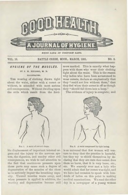Good Health (Kellog) | March 1, 1881