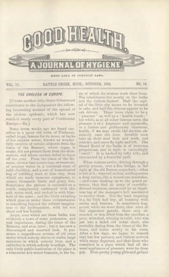 Good Health (Kellog) | October 1, 1884