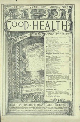 Good Health (Kellog) | June 1, 1887