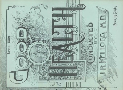 Good Health (Kellog) | April 1, 1889