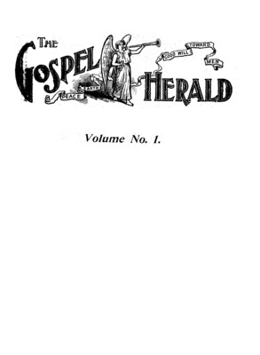 The Gospel Herald | May 1, 1898