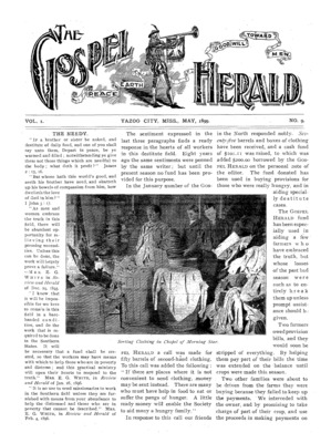 The Gospel Herald | May 1, 1899