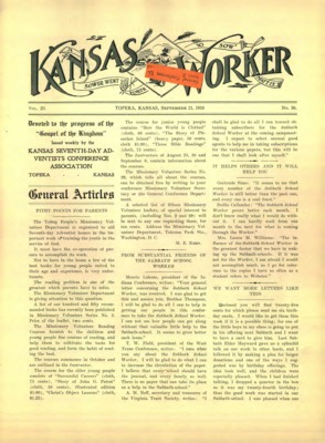 The Kansas Worker | September 21, 1910