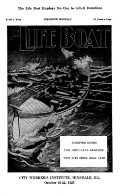 The Life Boat | October 1, 1925