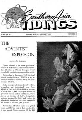Southern Asia Tidings | January 1, 1967