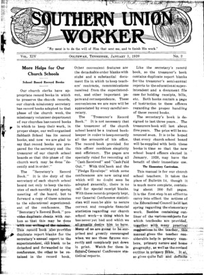 Southern Union Worker | January 1, 1920