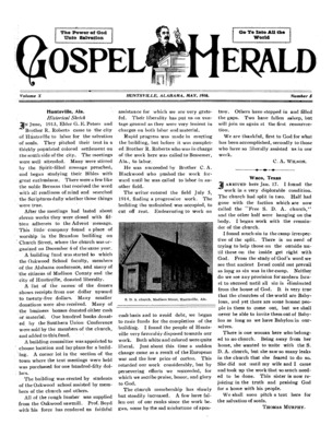 The Gospel Herald | May 1, 1916
