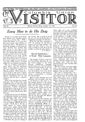 Columbia Union Visitor | October 14, 1937