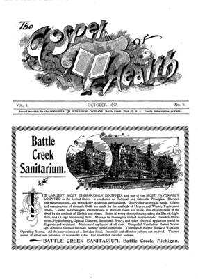The Gospel of Health | October 1, 1897