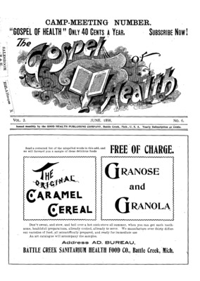 The Gospel of Health | June 1, 1898