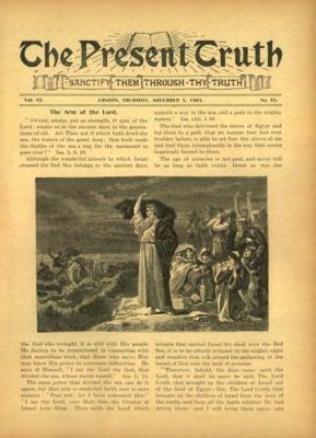 The Present Truth | November 5, 1903