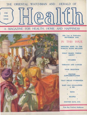 The Oriental Watchman and Herald of Health | September 1, 1948