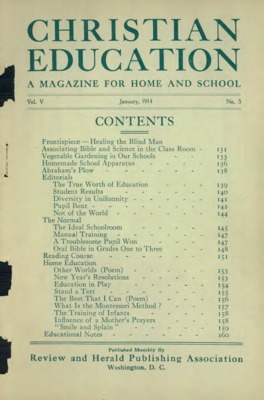 Christian Education | January 1, 1914