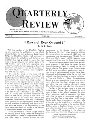 Quarterly Review | June 1, 1948