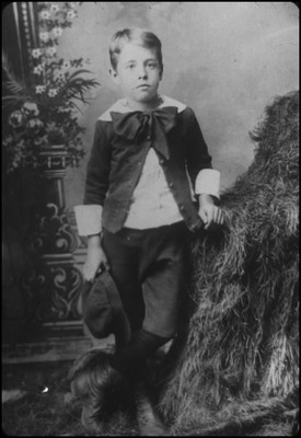 William Morey as a young boy