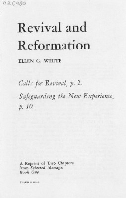 Revival and Reformation