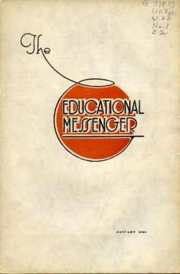 The Educational Messenger | January 1, 1924