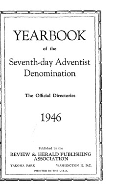 Seventh-day Adventist Yearbook | January 1, 1946